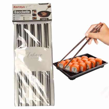 Producto PALITOS CHINOS METALICOS SETX 10 PIEZAS disponible en Tahana Store