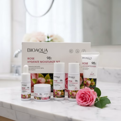 Producto Kit Cuidado Facial Viajero De Rosas Hidratante Bioaqua disponible en Tahana Store